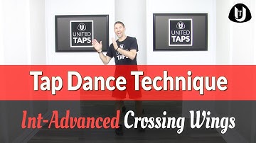 Crossing Wings Tap Dance Step - 1 Minute of Technique by Rod Howell
