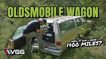 FORGOTTEN Modified Oldsmobile Wagon From Roadworthy Rescues! Will It RUN AND DRIVE 700 Miles? 