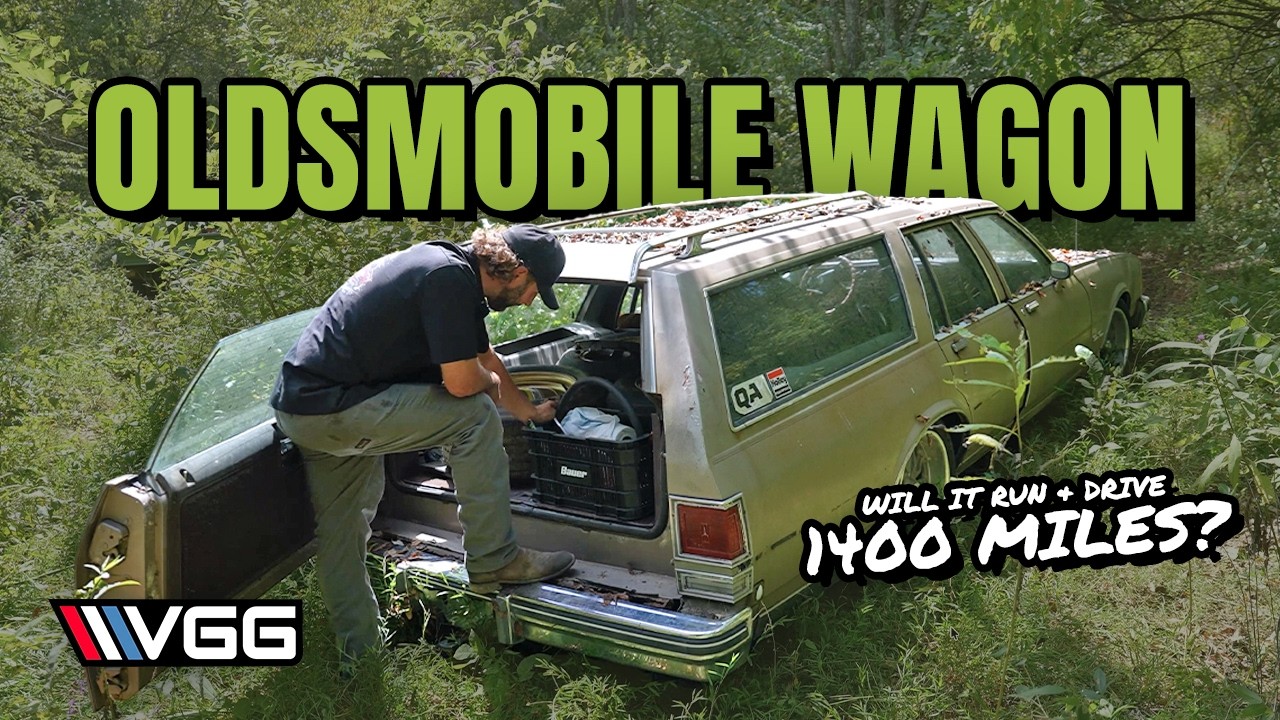 FORGOTTEN Modified Oldsmobile Wagon From Roadworthy Rescues! Will It RUN AND DRIVE 700 Miles? 