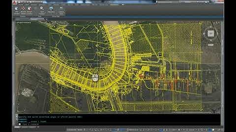 AutoCAD - Geographic Location of BING Aerials