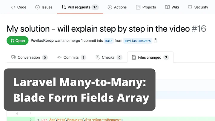 Laravel Many-to-Many with Array Validation: Challenge Result - My Version