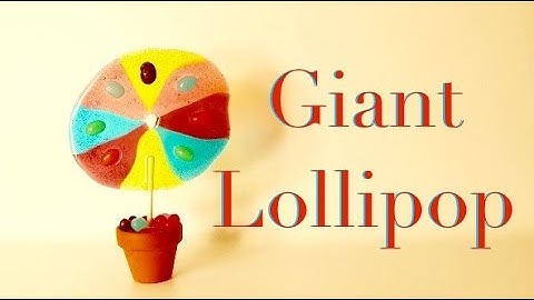 How To Make Your Own Giant Jelly Bean Lollipop (Easy!)