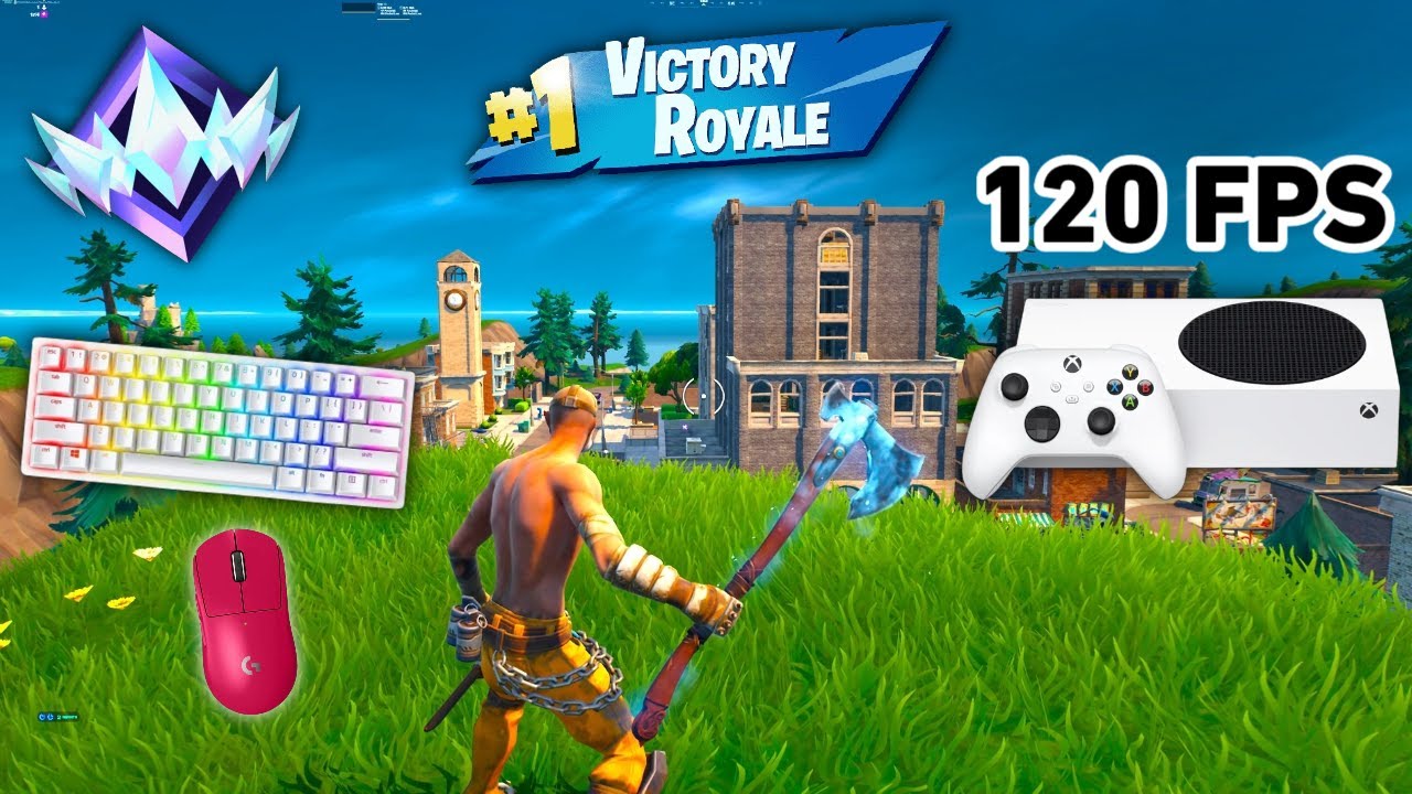 Fortnite Unreal Ranked Reload On Xbox Series S | Keyboard & Mouse Gameplay | 120 FPS | 4K