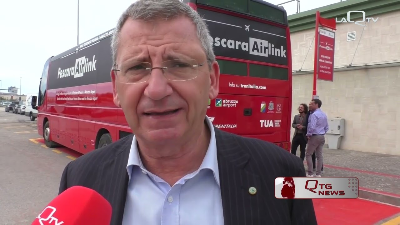 PESCARA AIRLINK ATTIVO IN ABRUZZO AIRPORT IN RETE I COLLEGAMENTI URBANI CON L'AEROPORTO