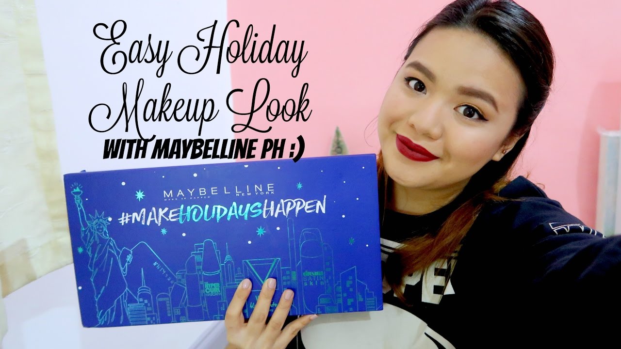 Simple HOLIDAY Makeup Look | RaiTries (PH)