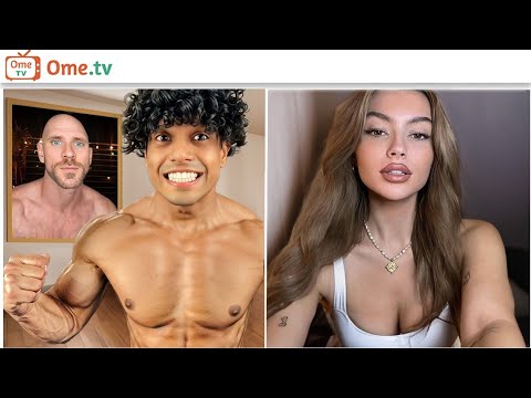 Indian Bodybuilder Goes On Omegle