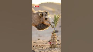 the camel saved the date palm tree  #ai #aicartoon #video #trending  #cartoonvideo #shorts #viral