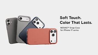 Meet the MOVAS™ Snap Case | Soft Touch. Color That Lasts. screenshot 4