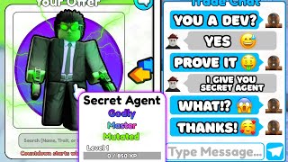 🤯WHAT?!🔥DEVELOPER GAVE ME MUTATED SECRET AGENT?😱 Skibidi Tower Defense