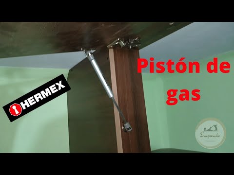 Como instalar pistones hidráulicos para muebles de cocina, Como instalar pistones  hidraulicos para muebles de cocina