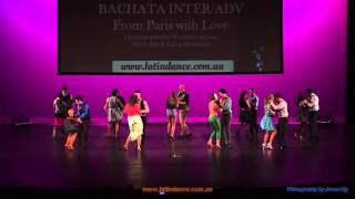 BACHATA SHOW @ LDA BALL 2013 - Bachata Intermediate Advanced