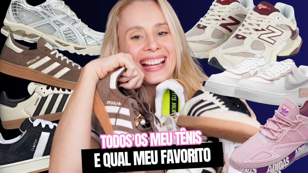 TODOS OS MEUS TÊNIS + DICAS