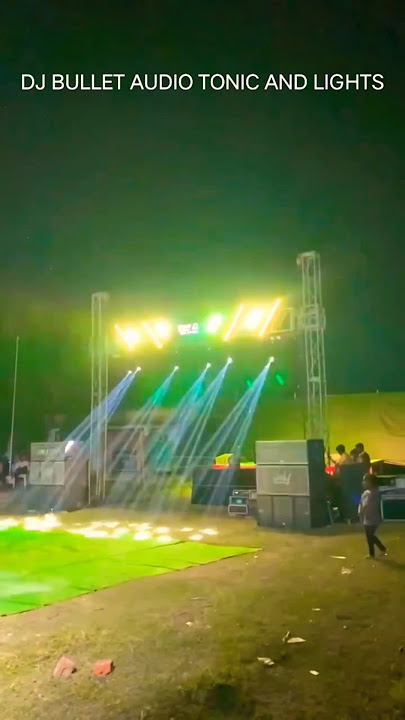 DJ BULLET AUDIO TONIC AND LIGHTS #gaovlog #djlover #light #attitude #djlife #djworld