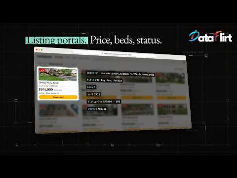 Real Estate Data Scraping to Extract Property Data at Scale | DataFlirt - web data extraction agency
