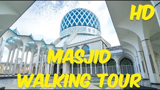 HD | Masjid Shah Alam Sultan Salahuddin Abdul Aziz Jumua (Friday) Walking Tour | Selangor, Malaysia HD | Masjid Shah Alam Sultan Salahuddin Abdul Aziz Jumua (Friday) Walking Tour | Selangor, Malaysia