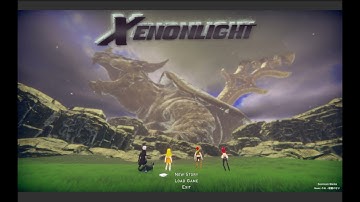 Xenonlight Unity RPG Template - Title Screen