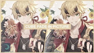cube fade in picture / alight motion tutorial screenshot 4