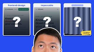 Impeccable vs ui.sh vs frontend-design: a UI design blind-test