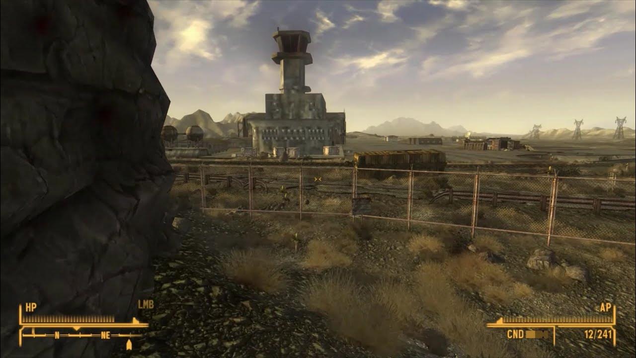 The QUICKER way to Nellis Air Force base Fallout New Vegas YouTube