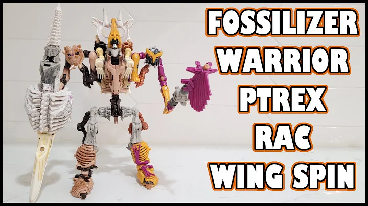 Fossilizer Warrior Combiner Feat. Paleotrex, Wingfinger, Ractonite, and Spindle