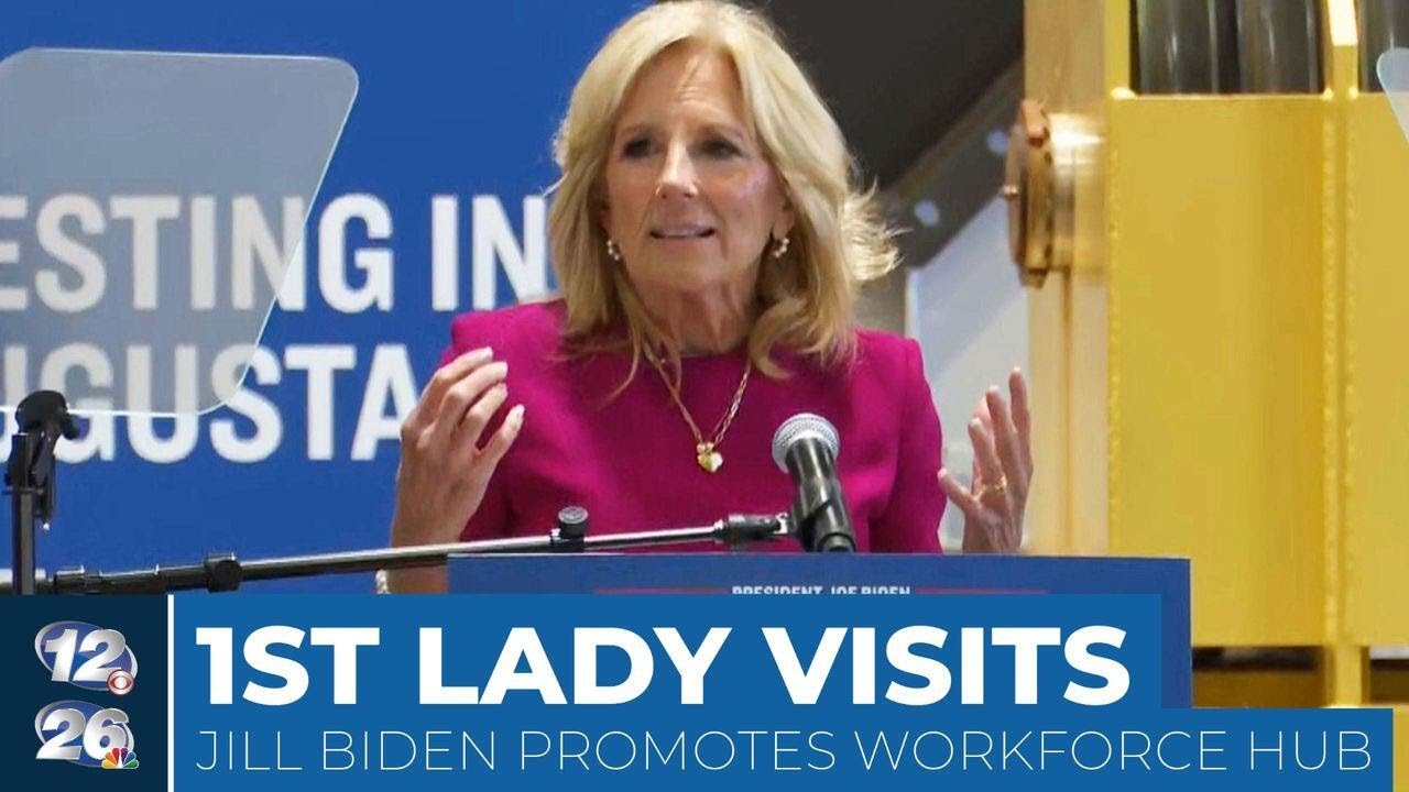 First lady visits Augusta for second time in a few months