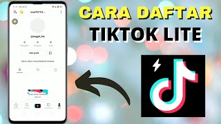 HOW TO REGISTER A TikTok Lite ACCOUNT USING A MOBILE NUMBER