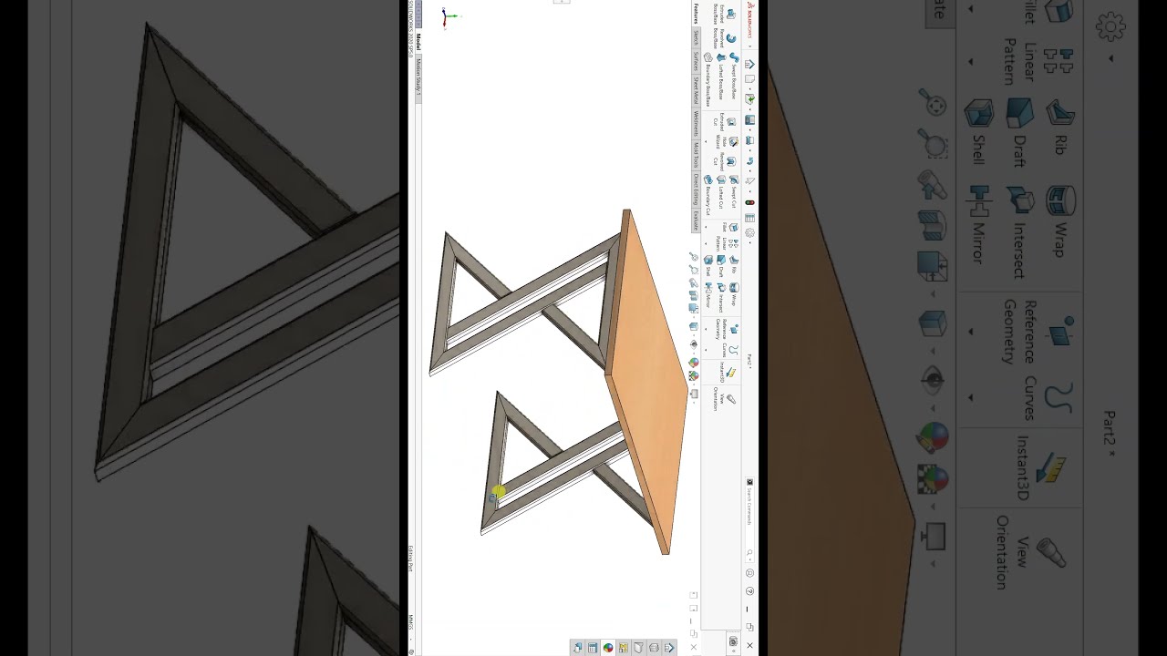 Designing a Weldments Table with SolidWorks - A Step by Step Tutorial