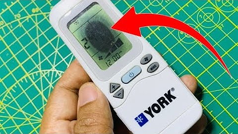 How to Fix Sunburn LCD for Air Conditioning Remote Control | DIY Repair AC Remote Control Screen