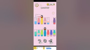 LEVEL 187 DRINK SORT MASTER NORMAL MODE COMPLETE