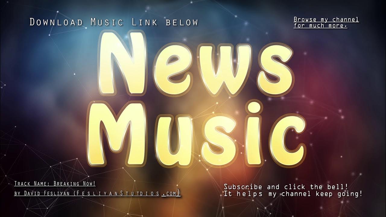 Background music for news intro - 