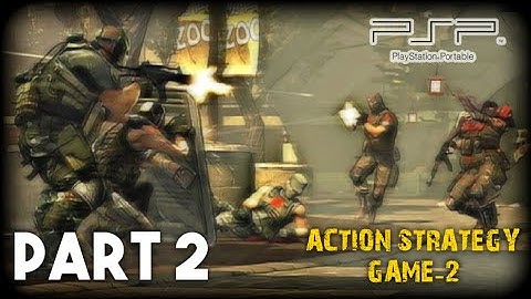 PSP ACTION STRATEGY GAME 2 Walkthrough Gameplay Part 2 • PPSSPP Emulator