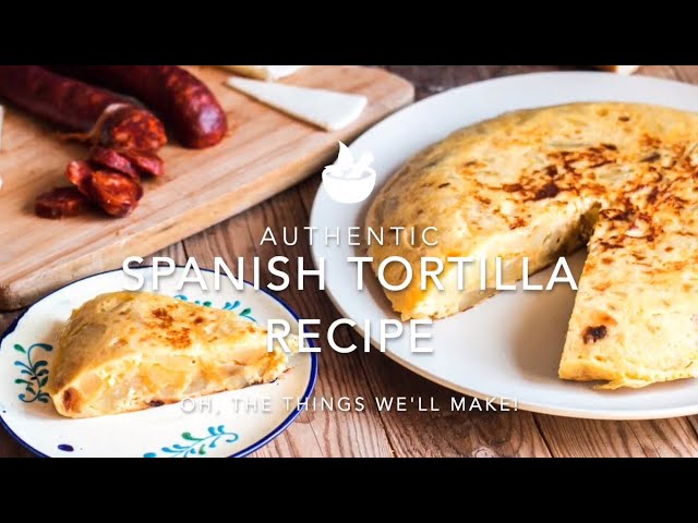 Tortilla Española - Traditional Spanish Tortilla Recipe - Flavour and Savour