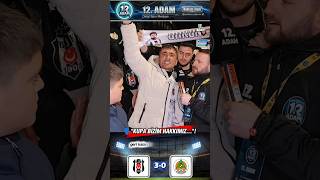 🏆 KUPA BİZİM HAKKIMIZ.."❗ BEŞİKTAŞ İ3-0 ALANYASPOR MAÇI RÖPORTAJI.#bjk #fb #TS #fyp #röportaj