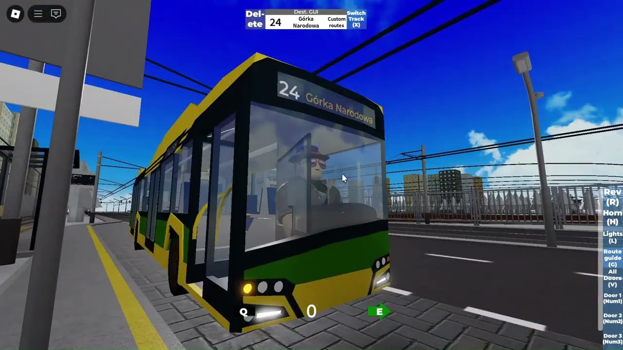 Playing Nid's Buses & Trams! | #roblox #buses