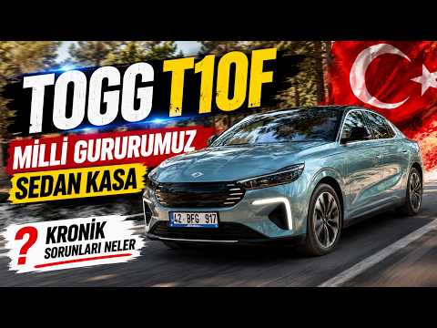 TOGG T10F Sedan Kasa İnceleme / Uzun Yol Menzili Ne Kadar? Sorunları Neler?