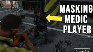 I tried convincing a pub WWZ medic player to play without masking (invisibility)