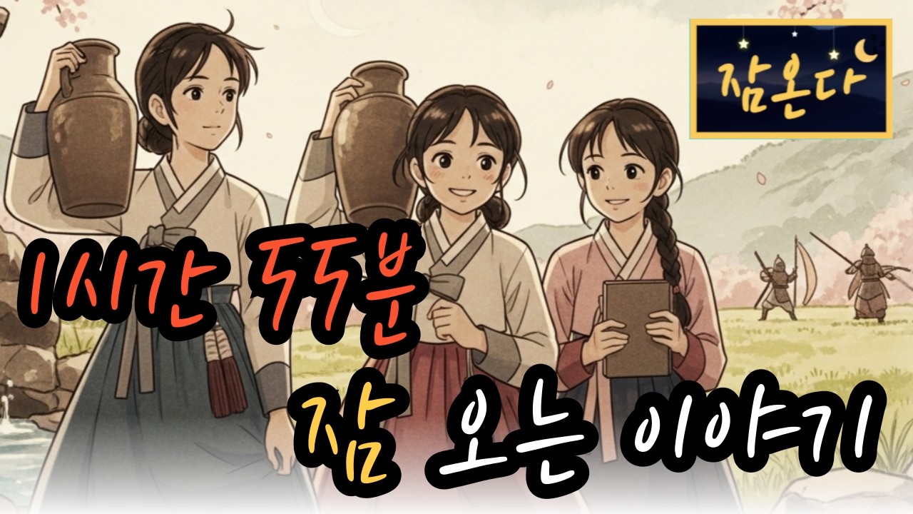 [잠온다🌜]한 무사를 사랑한 세 여인의 운명 외 | 잠들기 좋은 옛날이야기 | 수면유도 오디오북 | 불면증 극복 | 편안한 옛날이야기 ASMR