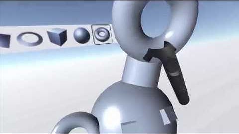 Primitive Modeling in VR using HTC Vive