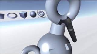 Primitive Modeling in VR using HTC Vive