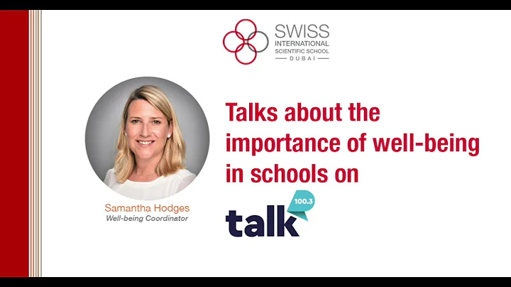 Samantha Hodges talks about the importance of well...