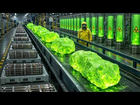 Comment c’est fait : L’Uranium Enrichi – L’incroyable transformation du minerai le plus dangereux !