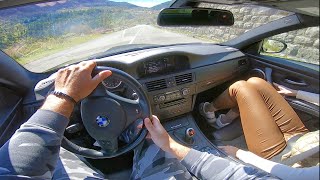POV: BMW M3 E92 Mountain Drive Sideways