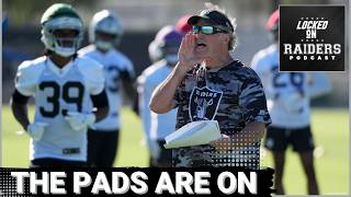 What and who to look for as the Las Vegas Raiders put on the pads