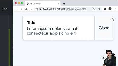 Full Stack UI – Lesson 6: Notifications