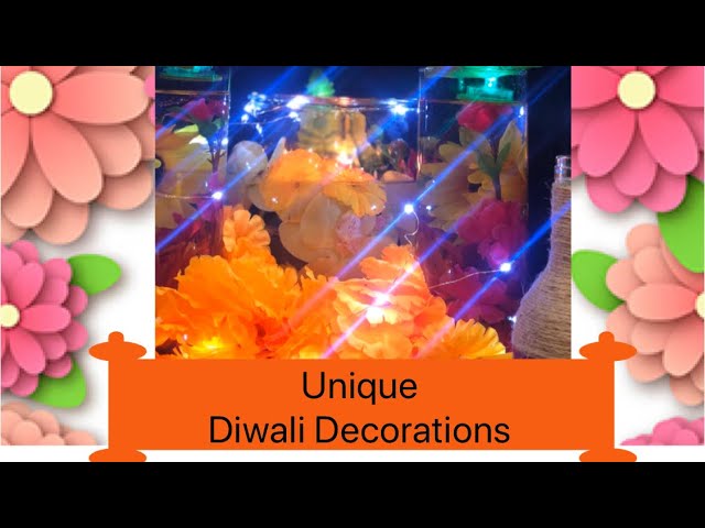 Diwali Decoration | Diwali Decor I दीवाली की सजावट | Glass Decor | Perfect Home Kitchen and Garden