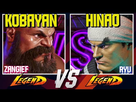 Kobayan Zangief vs Hinao Ryu | INSANE High Level SF6 Replay