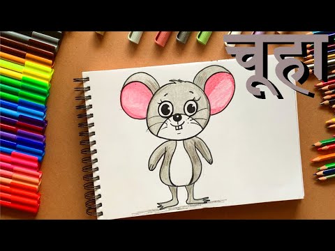 رسم لطيف الكرتون شخصية الحيوان القصاصات الفنية لتلوين الفئران, رسم سيارة,  رسم كارتون, رسم الحيوان PNG صورة للتحميل مجانا