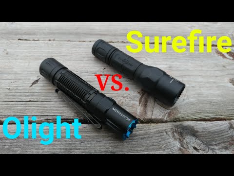 Surefire g2x pro/6px Pro vs Olight M2R Pro