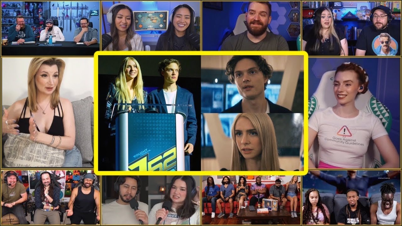 YouTubers React To To Gen V Cameos The Boys S4 Ep 5 Cate, Sam & Tek