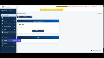 How to Generate an Invoice in Case Management – Vakalat.com
